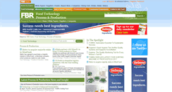 Desktop Screenshot of processandproduction.food-business-review.com