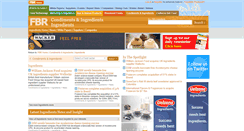 Desktop Screenshot of ingredients.food-business-review.com